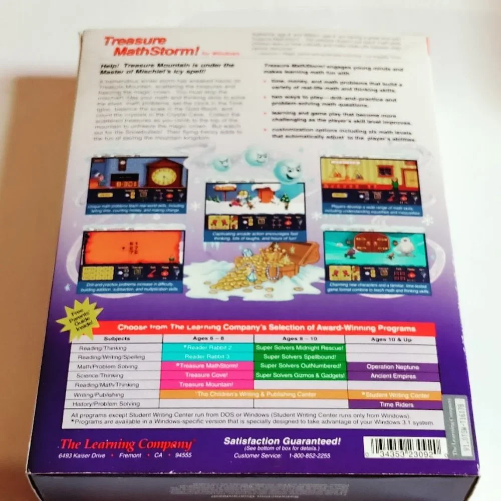 TREASURE MathStorm! For Windows - Picture 2 of 9